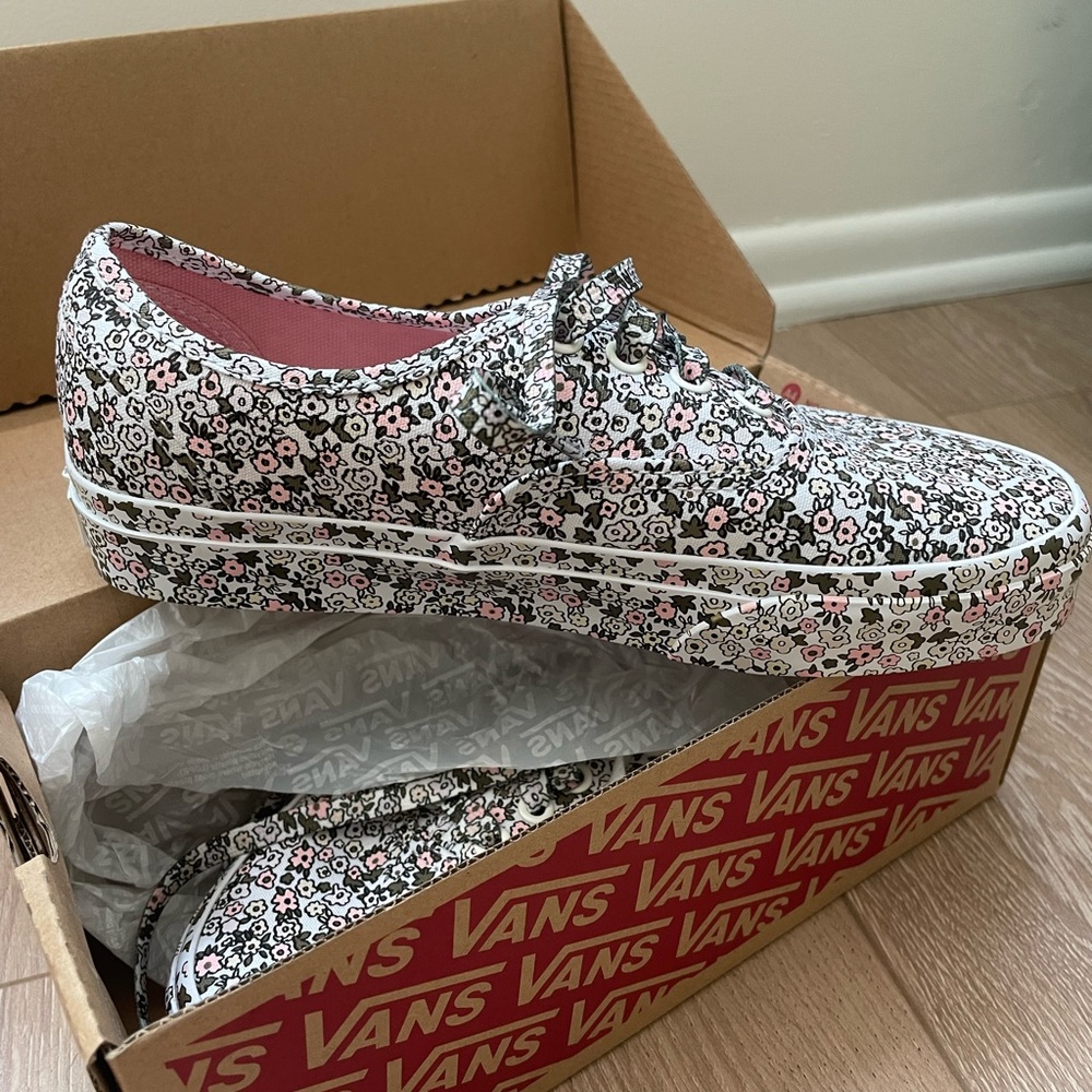 Floral vans
